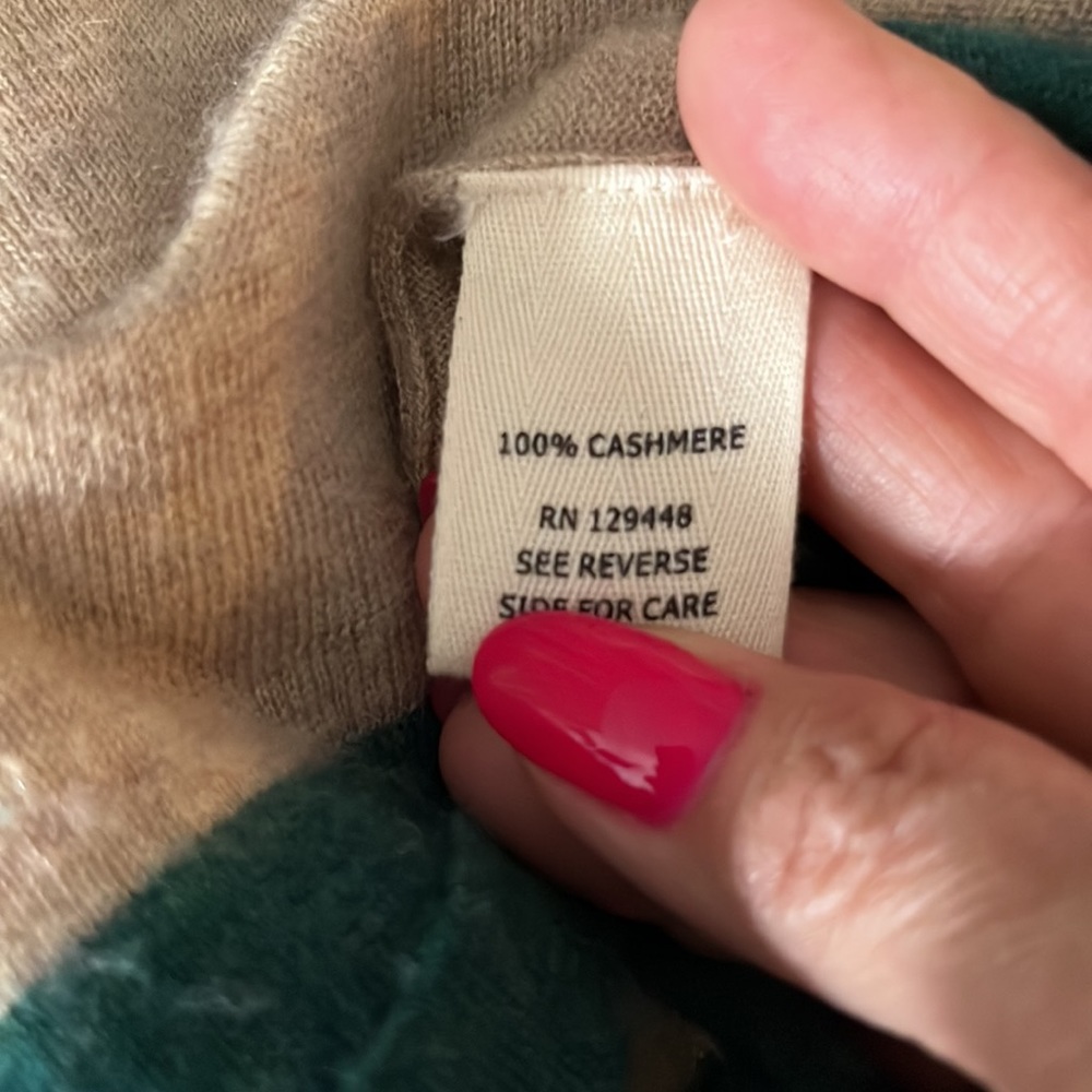 C.Z. Falconer 100% cashmere sweater size M/L - Picture 12 of 12